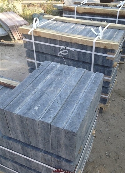 Black Granite Cobble & Pavers, Black Granite Cobbles