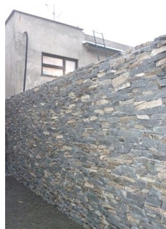 Grey Andesite Walling